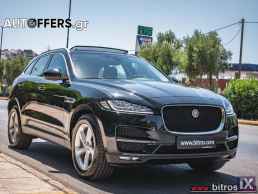 Jaguar F-Pace ΠΡΟΣΦΟΡΑ! DIESEL PANORAMA+XENON+NAVI-ΔΕΡΜΑ 6SPEED '19