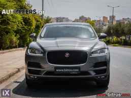 Jaguar F-Pace ΠΡΟΣΦΟΡΑ! DIESEL AWD 4X4 180HP+XENON+NAVI-ΔΕΡΜΑ AUTO F1 '19