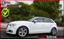 Audi A3 1.6 TDI SPORT! S-TRONIC SPORTBACK ΕΛΛΗΝΙΚΟ '16