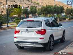 Bmw X3 PANORAMA-ΔΕΡΜΑ-NAVI X-DRIVE 20D AUTO 190HP '16