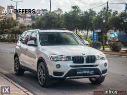 Bmw X3 PANORAMA-ΔΕΡΜΑ-NAVI X-DRIVE 20D AUTO 190HP '16