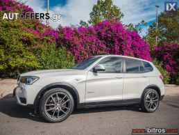 Bmw X3 PANORAMA-ΔΕΡΜΑ-NAVI X-DRIVE 20D AUTO 190HP '16