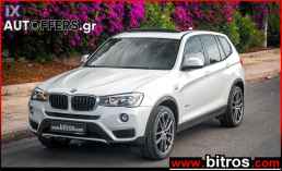 Bmw X3 PANORAMA-ΔΕΡΜΑ-NAVI X-DRIVE 20D AUTO 190HP '16