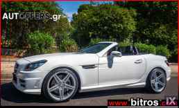 Mercedes-Benz SLK 200 ΛΙΓΑ ΧΛΜ!!! AMG LINE AUTO F1 R19" 1.8K 184HP '14