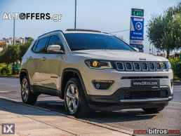 Jeep Compass LIMITED 2.0 AYTOMATO 4x4 ΔΕΡΜΑ ΟΡΟΦΗ 170HP '19