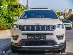 Jeep Compass LIMITED 2.0 AYTOMATO 4x4 ΔΕΡΜΑ ΟΡΟΦΗ 170HP '19