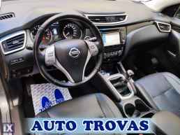 Nissan Qashqai  1.2 TEKNA ΟΡΟΦΗ-PANORAMA ΔΕΡΜΑ CAMERA360ᵒNAVI  '16