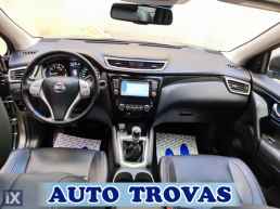 Nissan Qashqai  1.2 TEKNA ΟΡΟΦΗ-PANORAMA ΔΕΡΜΑ CAMERA360ᵒNAVI  '16