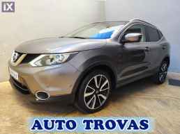 Nissan Qashqai  1.2 TEKNA ΟΡΟΦΗ-PANORAMA ΔΕΡΜΑ CAMERA360ᵒNAVI  '16