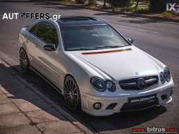 Mercedes-Benz CLK 200 220HP!!! 1.8 TURBO AMG LOOK +ΟΡΟΦΗ+R19"+ΟΘΟΝΗ '05