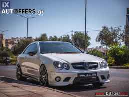 Mercedes-Benz CLK 200 220HP!!! 1.8 TURBO AMG LOOK +ΟΡΟΦΗ+R19"+ΟΘΟΝΗ '05