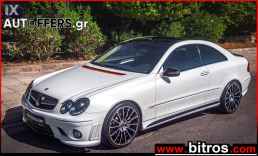 Mercedes-Benz CLK 200 220HP!!! 1.8 TURBO AMG LOOK +ΟΡΟΦΗ+R19"+ΟΘΟΝΗ '05