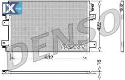 Συμπυκνωτής, σύστ. κλιματισμού DENSO DCN06007