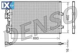 Συμπυκνωτής, σύστ. κλιματισμού DENSO DCN07040