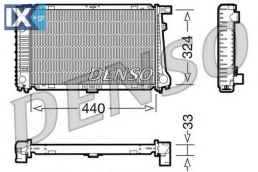 Ψυγείο, ψύξη κινητήρα DENSO DRM05032