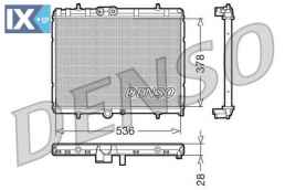 Ψυγείο, ψύξη κινητήρα DENSO DRM07015