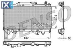 Ψυγείο, ψύξη κινητήρα DENSO DRM50017