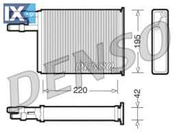 Εναλλάκτης θερμότητας, θέρμανση εσωτερικού χώρου DENSO DRR09031