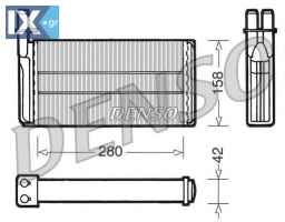 Εναλλάκτης θερμότητας, θέρμανση εσωτερικού χώρου DENSO DRR25001