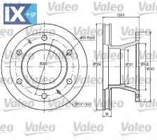 Δισκόπλακα VALEO 187059