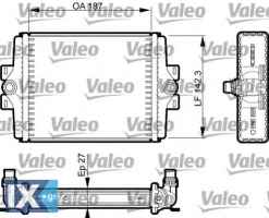 Ψυγείο, ψύξη κινητήρα VALEO 735467