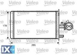 Εναλλάκτης θερμότητας, θέρμανση εσωτερικού χώρου VALEO 812337