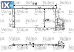 Συμπυκνωτής, σύστ. κλιματισμού VALEO 817844