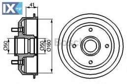 Ταμπούρο BOSCH 0986477044