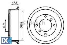 Ταμπούρο BOSCH 0986477062