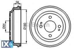 Ταμπούρο BOSCH 0986477063