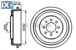 Ταμπούρο BOSCH 0986477067