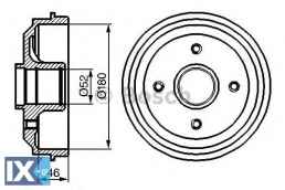 Ταμπούρο BOSCH 0986477116