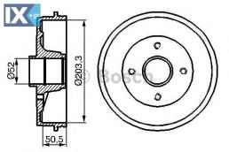 Ταμπούρο BOSCH 0986477120