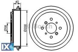 Ταμπούρο BOSCH 0986477141