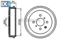 Ταμπούρο BOSCH 0986477148