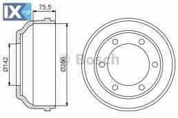 Ταμπούρο BOSCH 0986477195