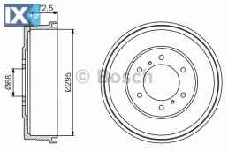 Ταμπούρο BOSCH 0986477215