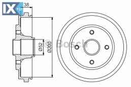 Ταμπούρο BOSCH 0986477229