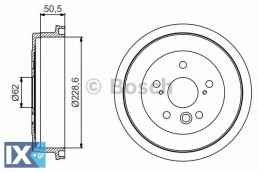 Ταμπούρο BOSCH 0986477242