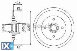 Ταμπούρο BOSCH 0986477267