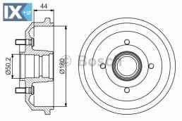 Ταμπούρο BOSCH 0986477269