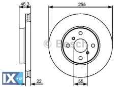 Δισκόπλακα BOSCH 0986479430