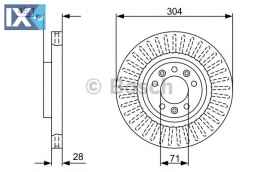 Δισκόπλακα BOSCH 0986479A89