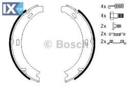 Σετ σιαγόνων φρένων, χειρόφρενο BOSCH 0986487584