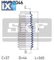 Σετ φούσκες, τιμόνι SKF VKJP2046