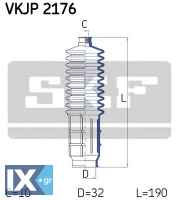 Σετ φούσκες, τιμόνι SKF VKJP2176