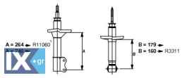 Αμορτισέρ MONROE R3310