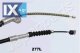 Ντίζα, φρένο ακινητοποίησης JAPANPARTS BC277L  - 17,83 EUR