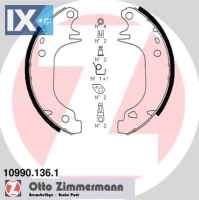 Σετ σιαγόνων φρένων ZIMMERMANN 109901361