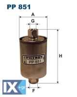 Φίλτρο καυσίμου FILTRON PP851